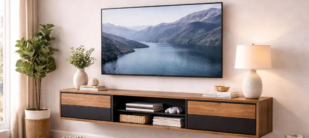 Floating TV Console