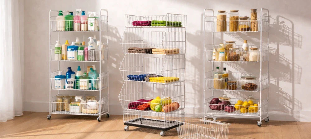 Wire Basket Shelves