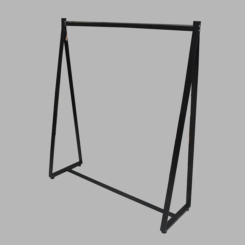 BLACK DURABLE STYLISH CLOTH HANGING RACK
