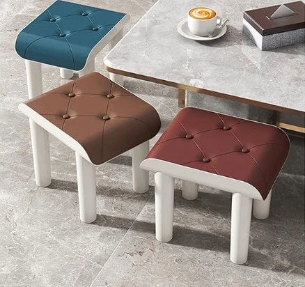 ANTI-SLIP MULTIFUNCTIONAL HEAVY-DUTY PLASTIC STOOL-BROWN