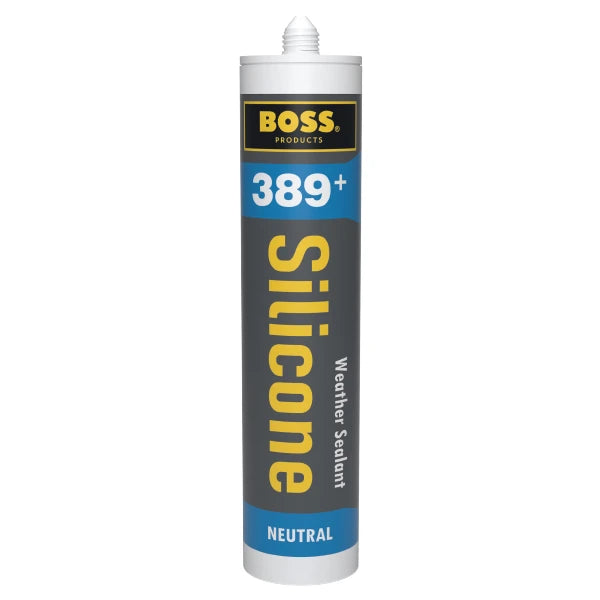 SILICONE WEATHER SEALANT BOSS 389+ WHITE