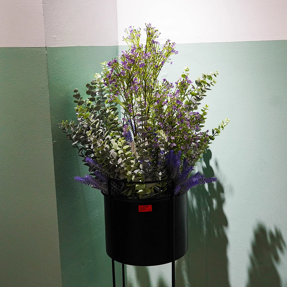 BLOSSOMGRACE ARTIFICIAL FLOWER BUNCH - PURPLE