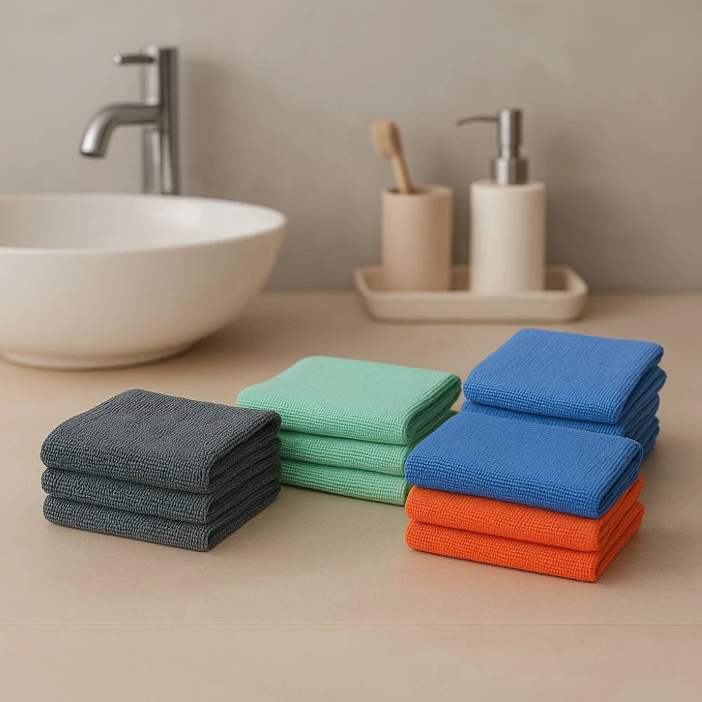 Bilov Removable Microfiber Dish Cloth Cleaning Set – 20pcs