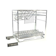 BOTTLE & DISH DRAWER BASKET