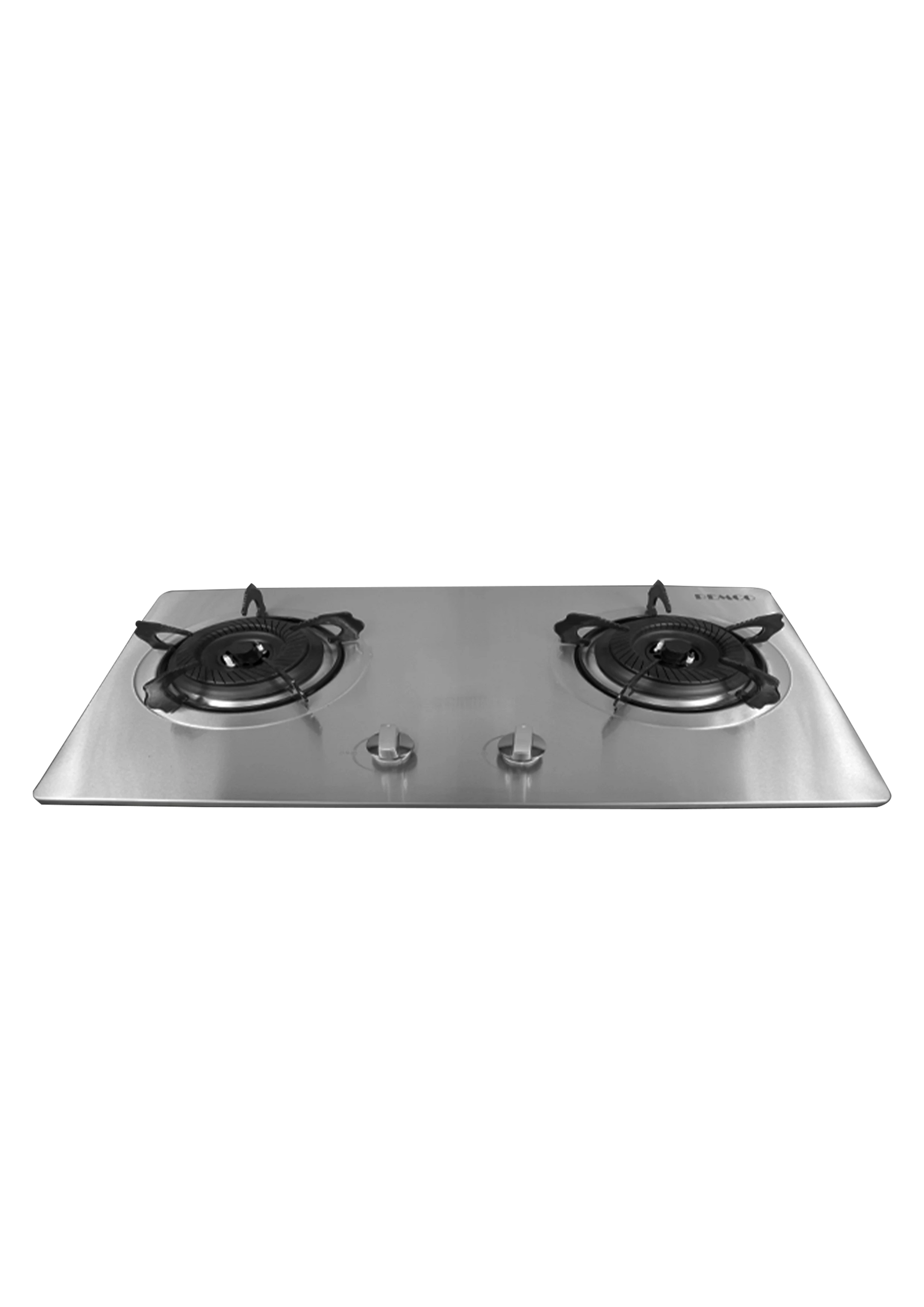 2 BURNER STAINLESS STEEL TOP COOKER HOB