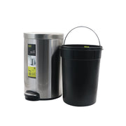EKO Round Pedal Waste Bin / EKO Soft-Close Round Trash Bin – 12L