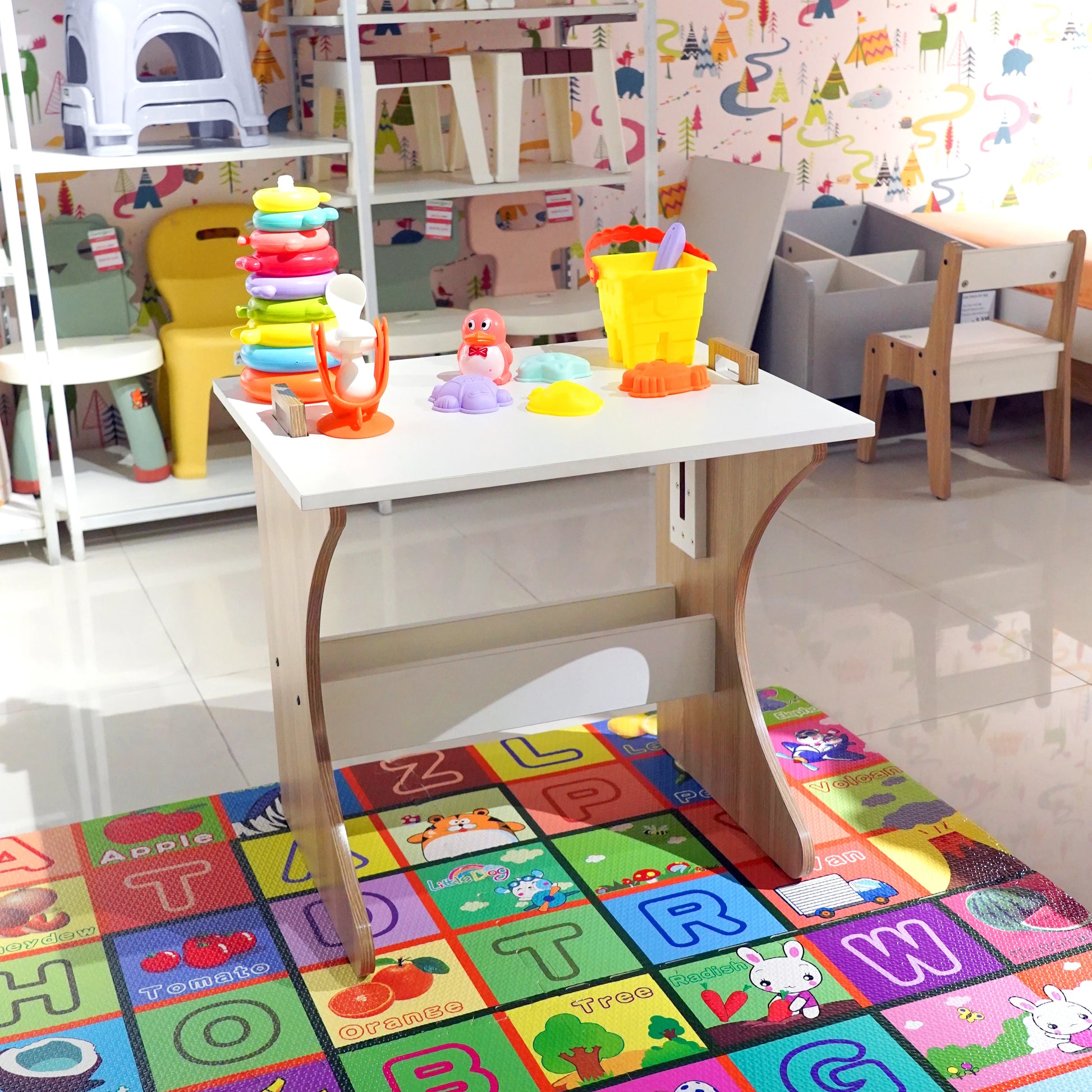 Islen Kids Activity Table – Modern Study Table for Children