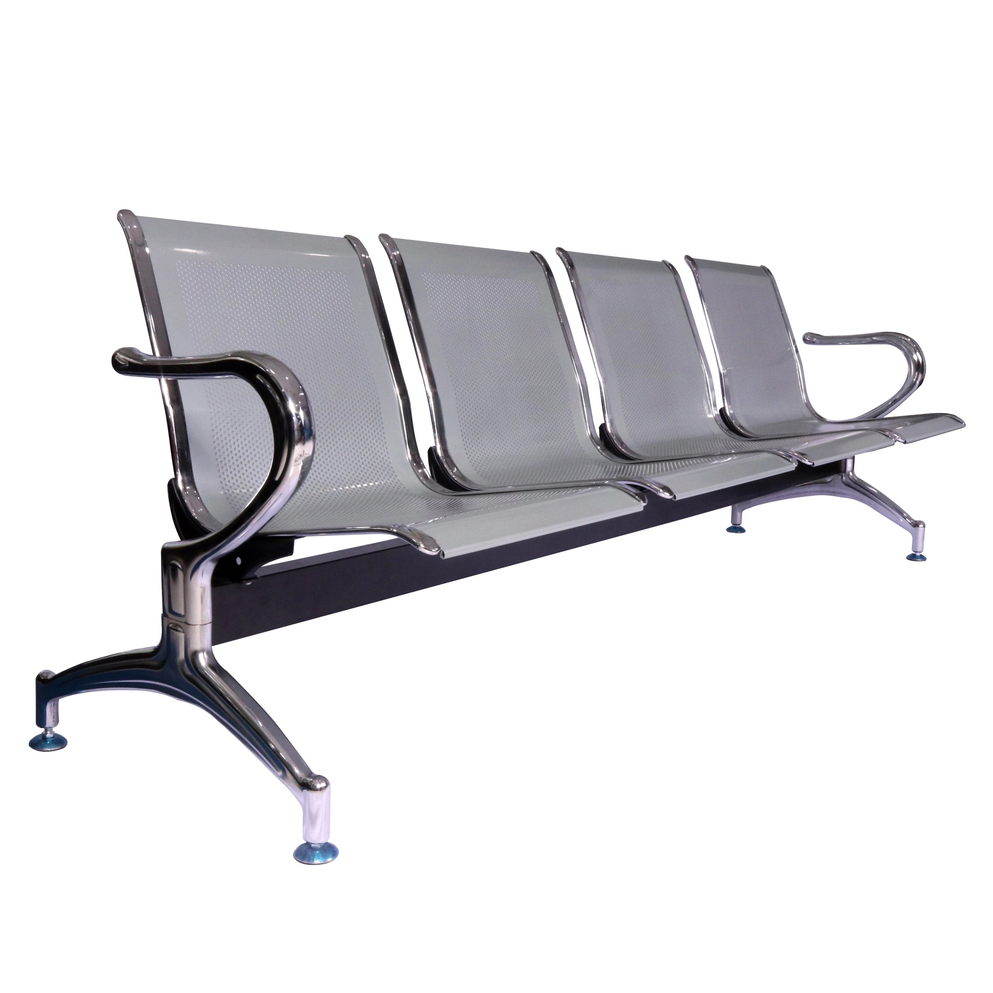 STEEL VISITOR SEATING - 4 SEATER