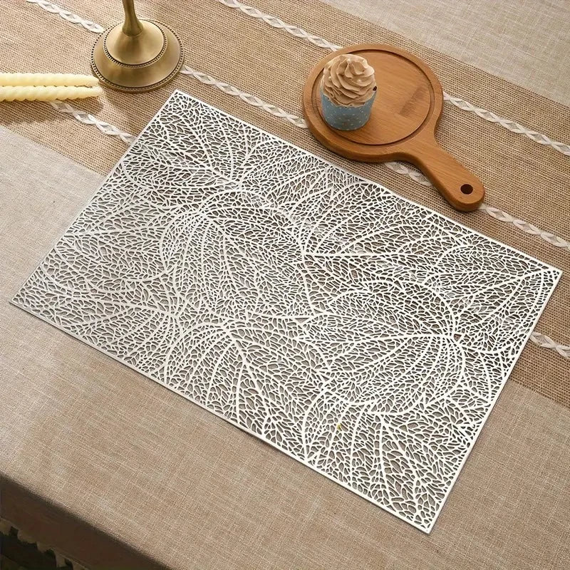 BOTANICAL LEAF PVC DINING TABLE MAT