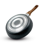 GRANITEFORGE NON-STICK FRY PAN WITH WOODEN HANDLE