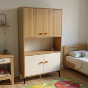 Islen Kids Modern Storage Cupboard – Kids Study and Playroom Organizer