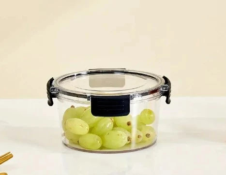 AIR-SEAL TRANSPARENT FOOD STORAGE CONTAINER