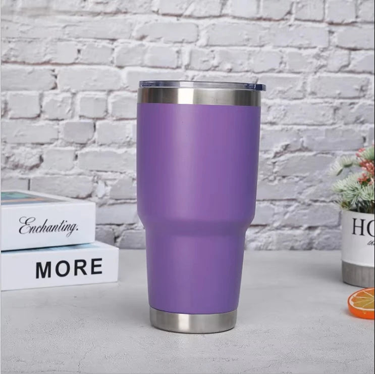 ELVORA THERMAL DRINKING TUMBLER - PURPLE