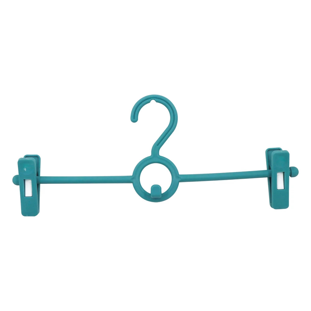 PLASTIC CLIP CLOTH HANGER - 5 PCS SET
