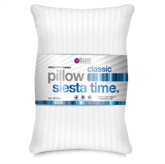 CELCIUS STRIPE CLASSIC VACCUM COMFORT PILLOW