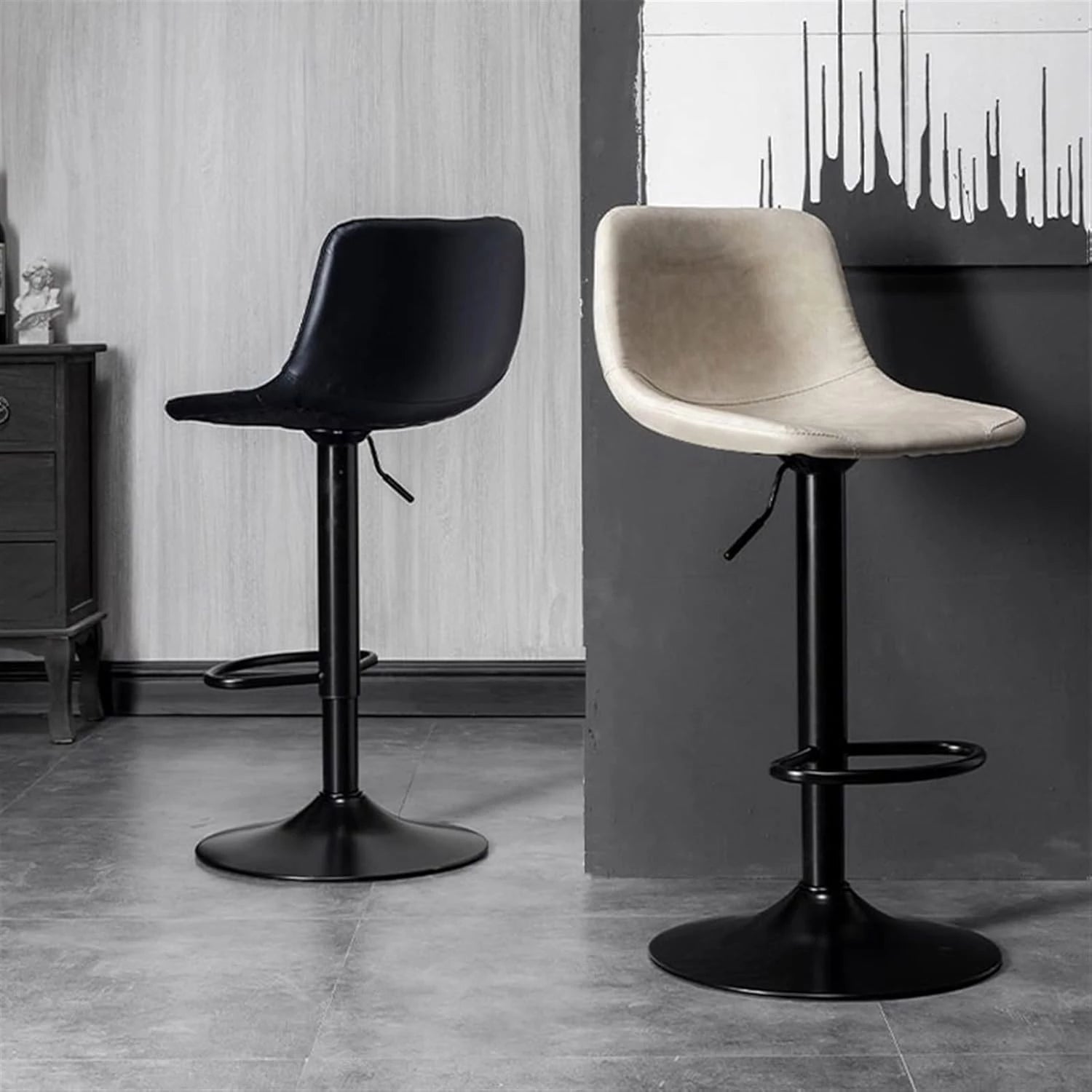 WHITE KODE BENNY BAR CHAIR