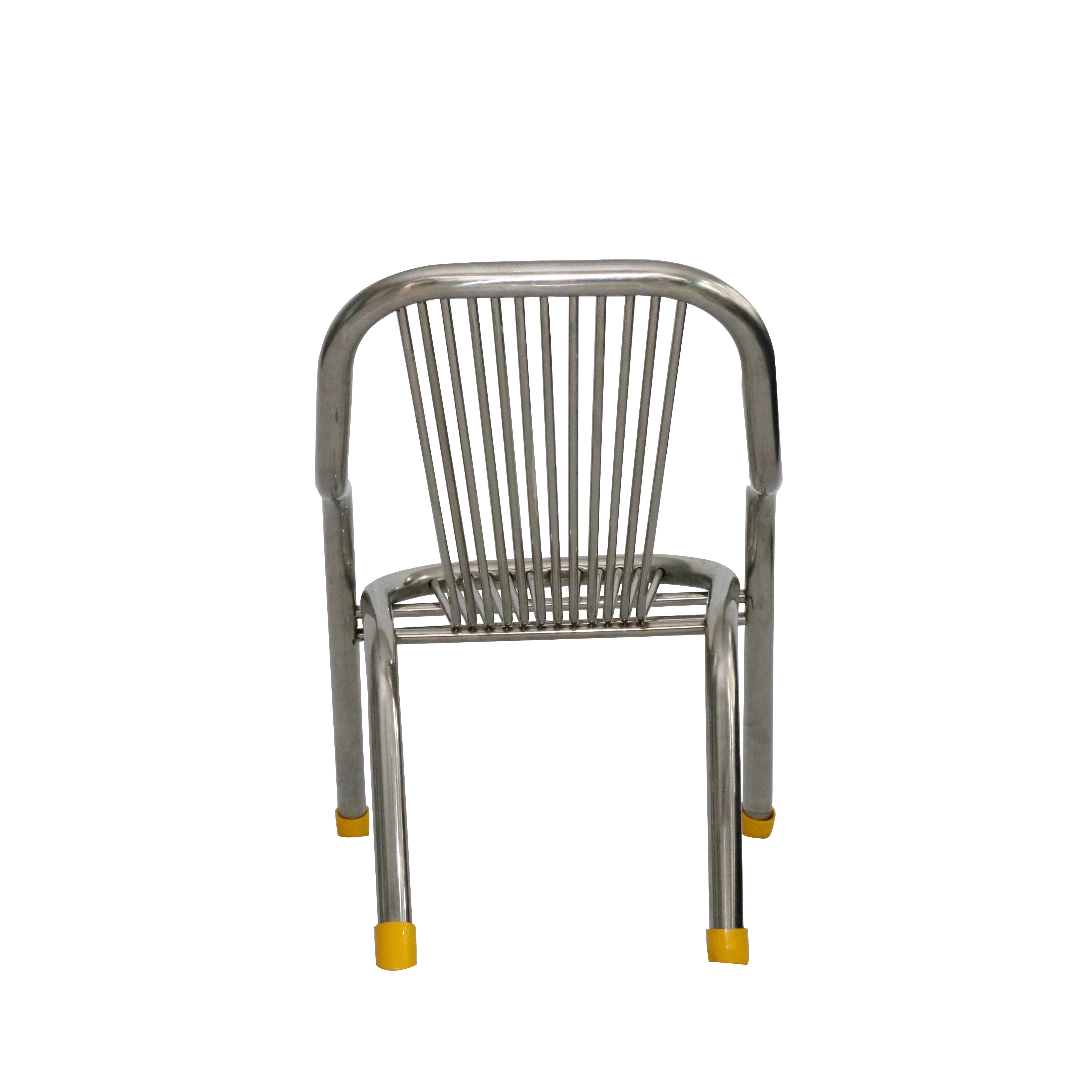 STAINLESS STEEL WINDSOR DINING CHAIR