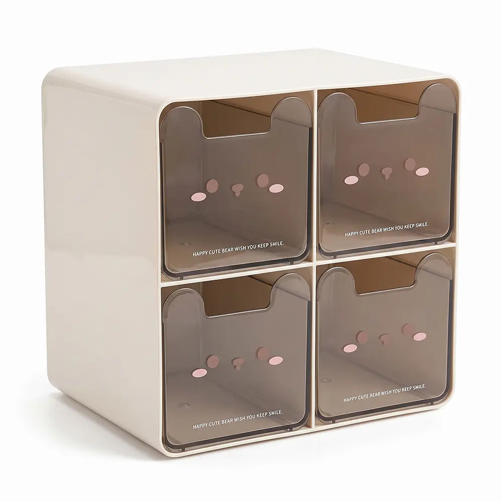 4-Drawer Desktop Storage Organizer