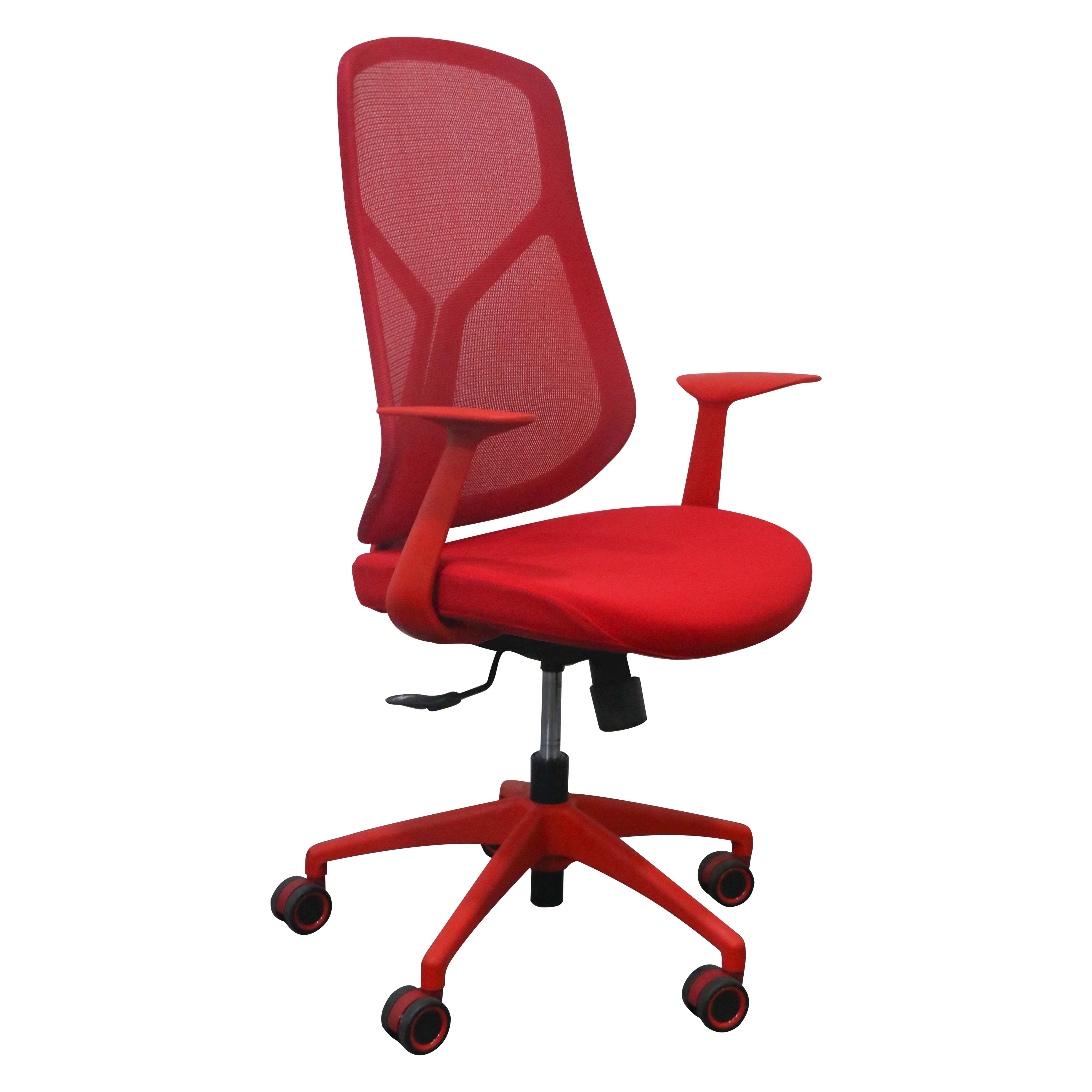 ERGONOMIC FLEX MOTION BACK MESH OFFICE CHAIR - RED