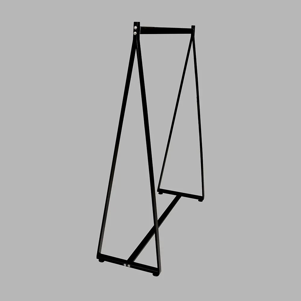 BLACK DURABLE STYLISH CLOTH HANGING RACK