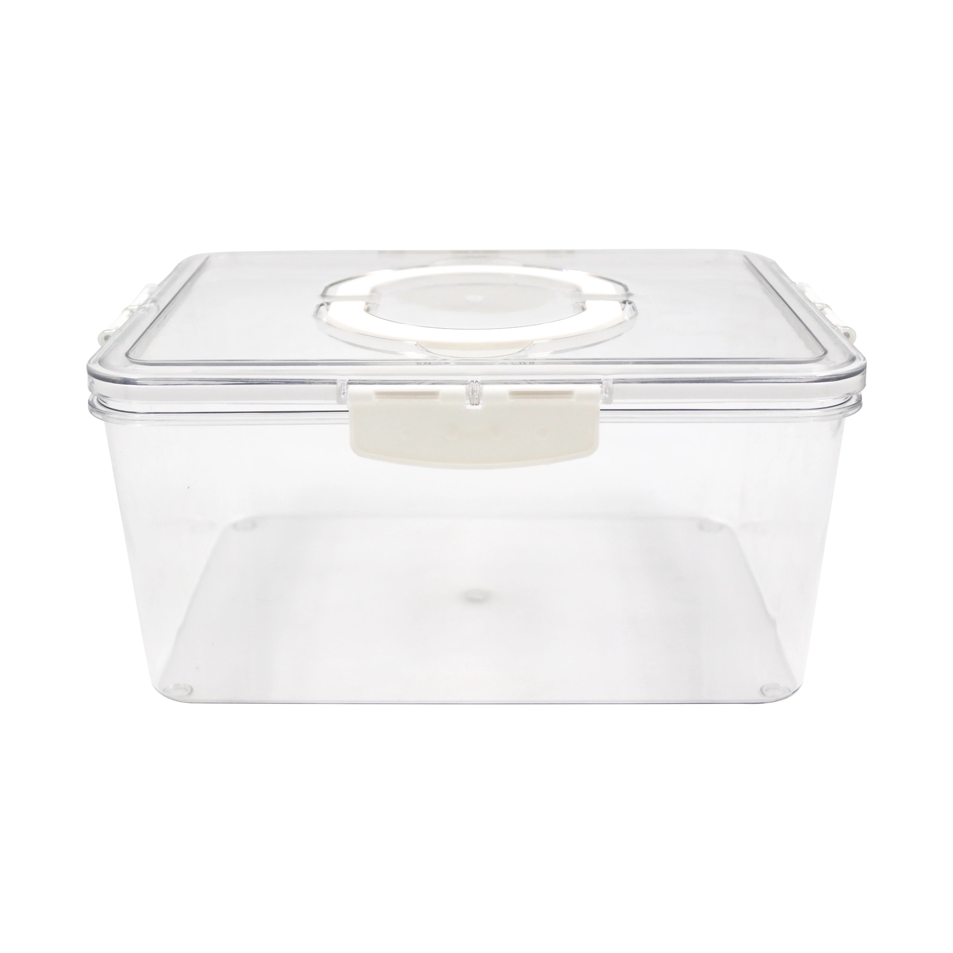 FRIDGE STORAGE CONTAINER WITH ICE CUBE TRAY