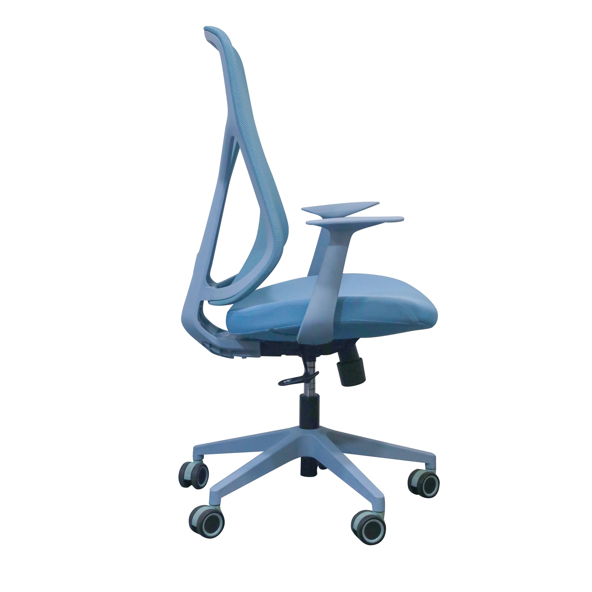 ERGONOMIC FLEX MOTION BACK MESH OFFICE CHAIR - LIGHT BLUE