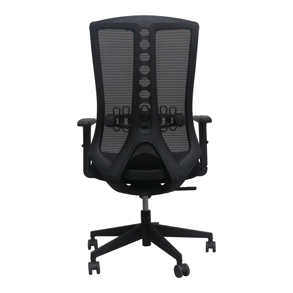 BLACK VULCANO ERGONOMIC OFFICE CHAIR