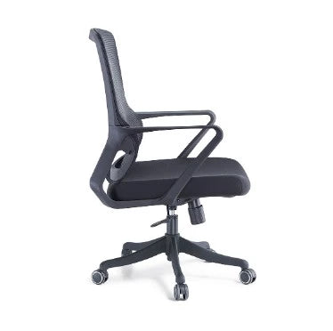 ADJUSTABLE MESH OFFICE CHAIR WITH LUMBAR SUPPORT