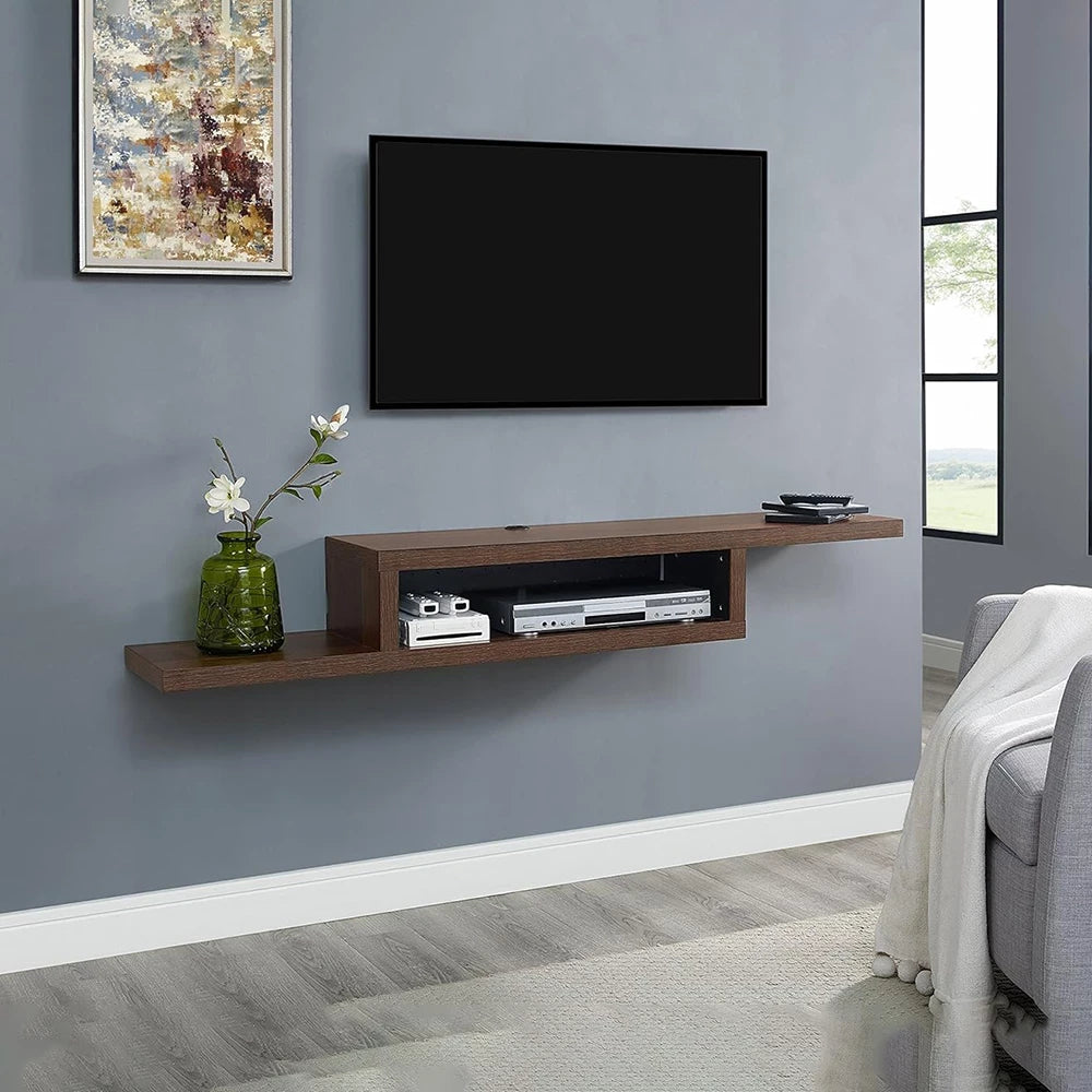 Z-Floating TV Wall Unit – Modern Space-Saving Design for Sri Lankan Homes