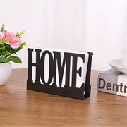 HOME BLACK METAL TISSUE HOLDER - MODERN DECORATIVE TISSUE ORGANIZER