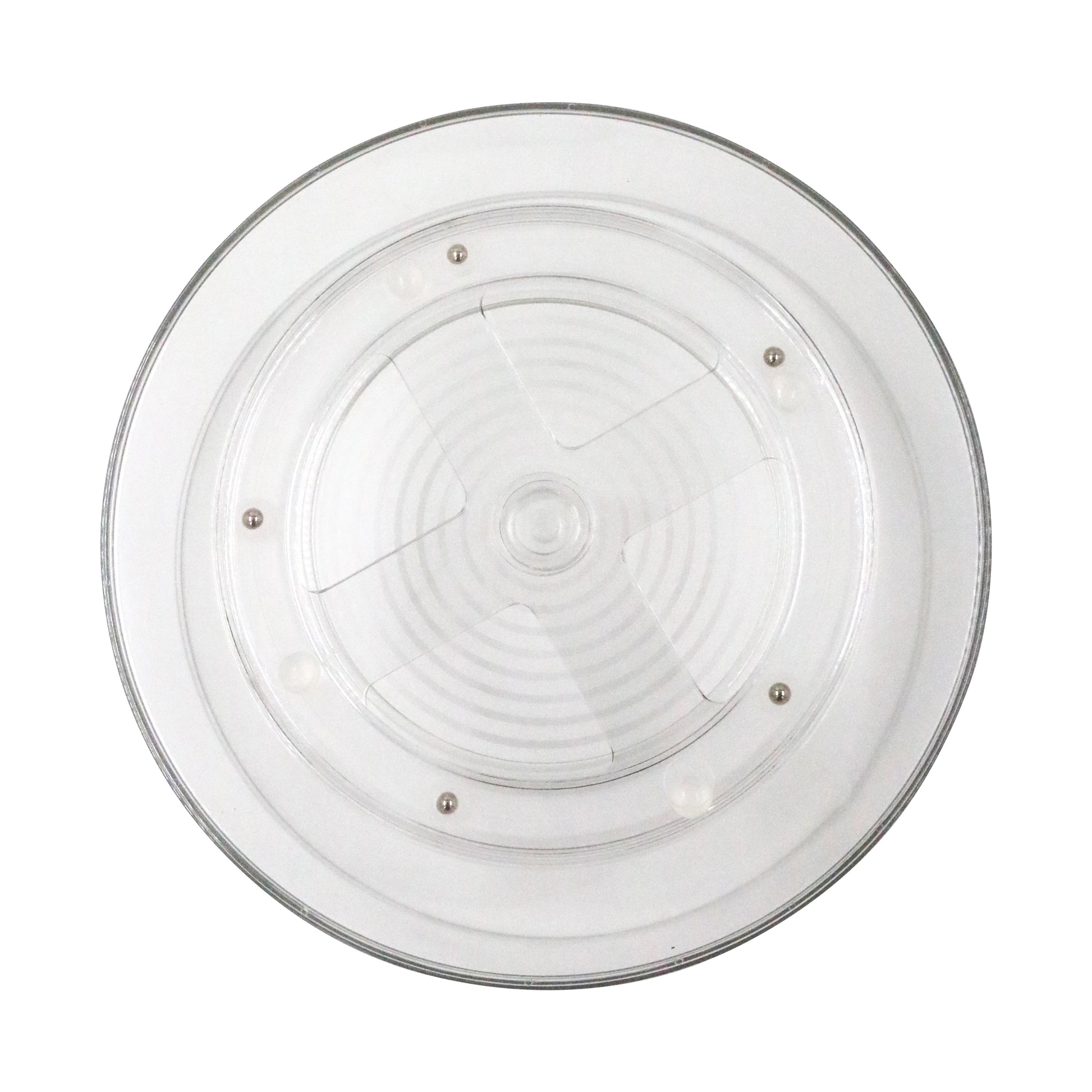 ROTATABLE ROUND PLASTIC STORAGE ORGANIZER