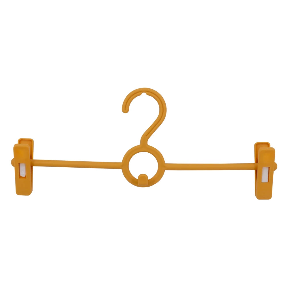 PLASTIC CLIP CLOTH HANGER - 5 PCS SET