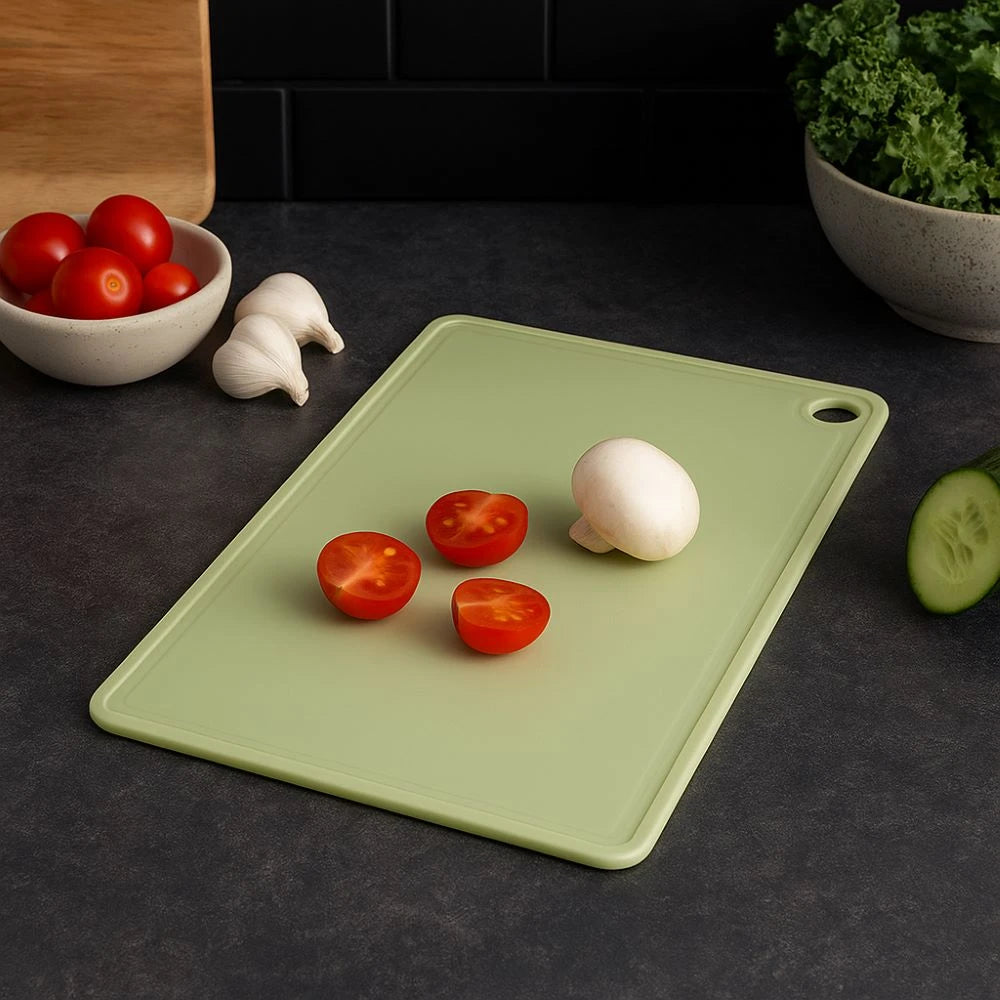 Mint Green Cutting Board with Hanging Hole / Non-Slip Kitchen Cutting Board-Small