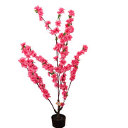 Artificial Pink Blossom Tree with Pot – Indoor Decoration Plant