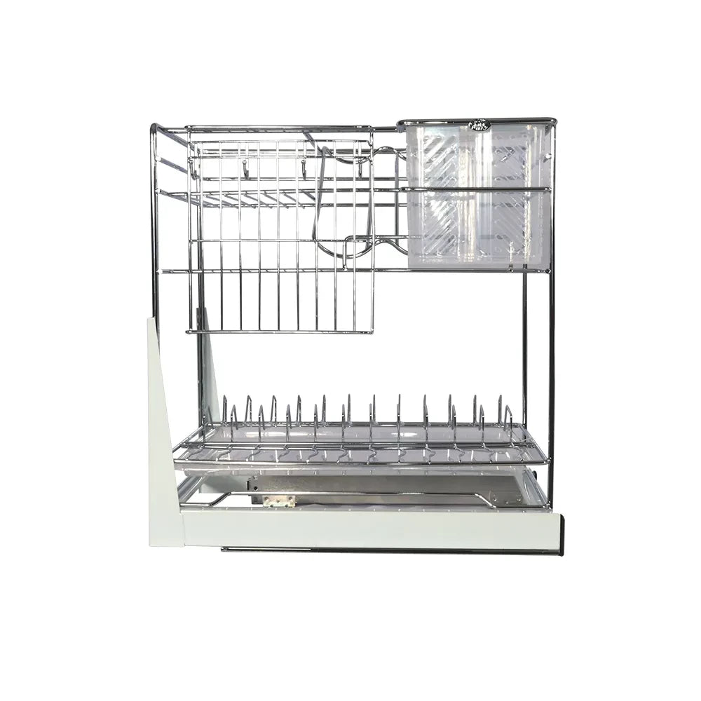 BOTTLE & DISH DRAWER BASKET