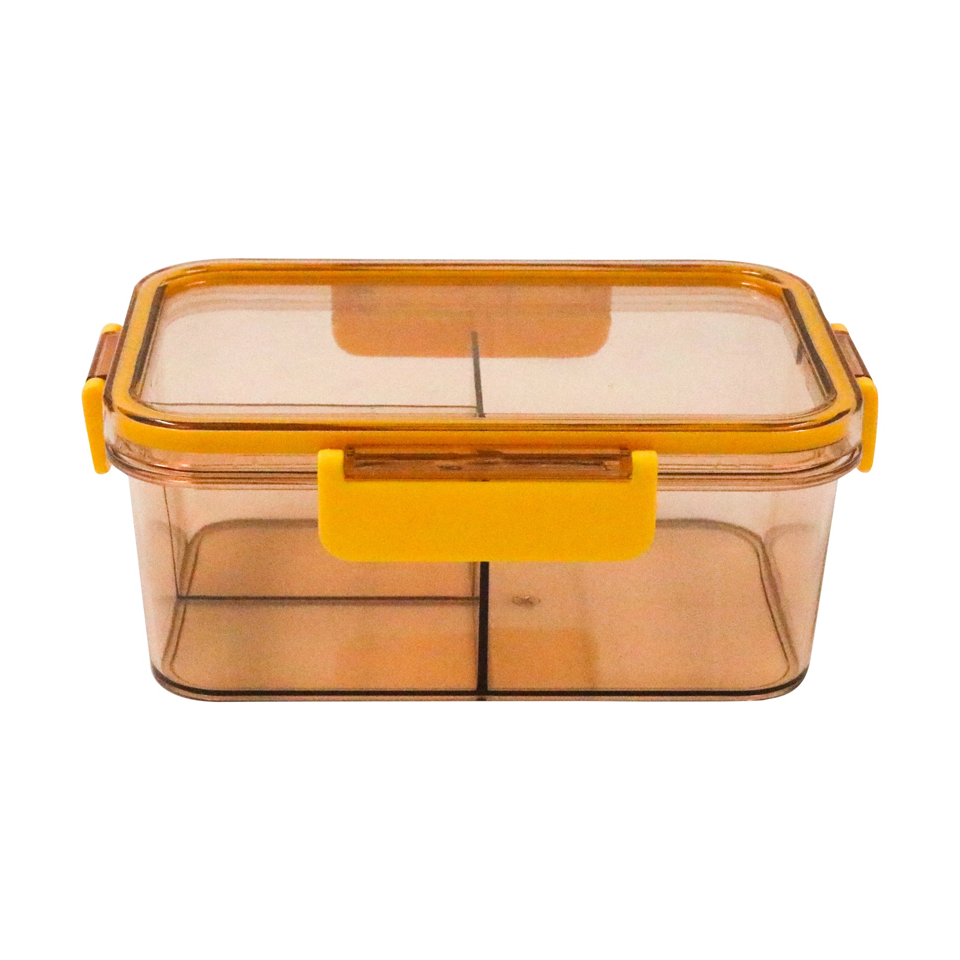 PLASTIC AIRTIGHT DIVIDED FOOD STORAGE BOX