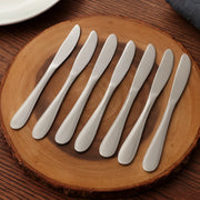 STAINLESS STEEL DINNER KNIFE SET – 6 PIECES | ESSENTIAL TABLE KNIFE SET