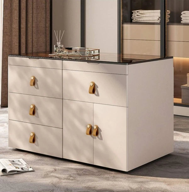 MODERN LEATHER STRAP PULL KNOB FOR CABINETS