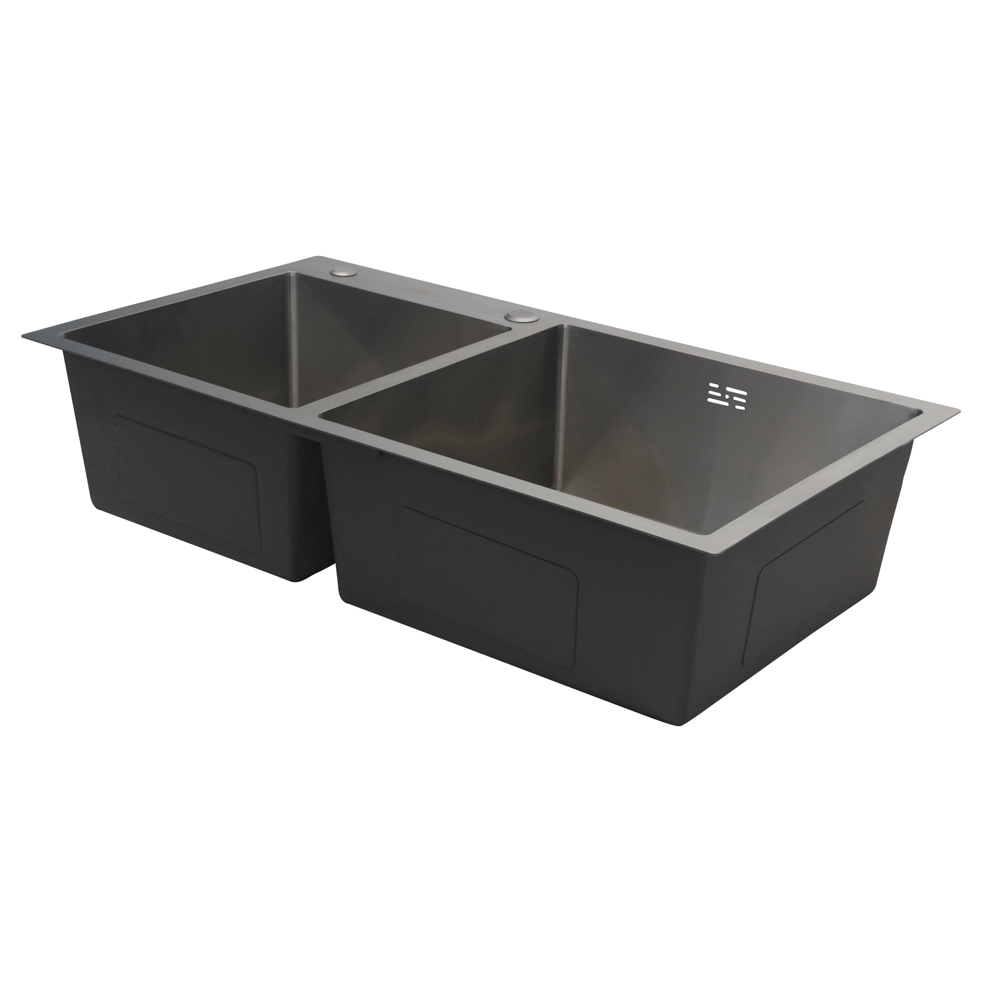 STAINLESS STEEL DOUBLE BOWL SINK - 304