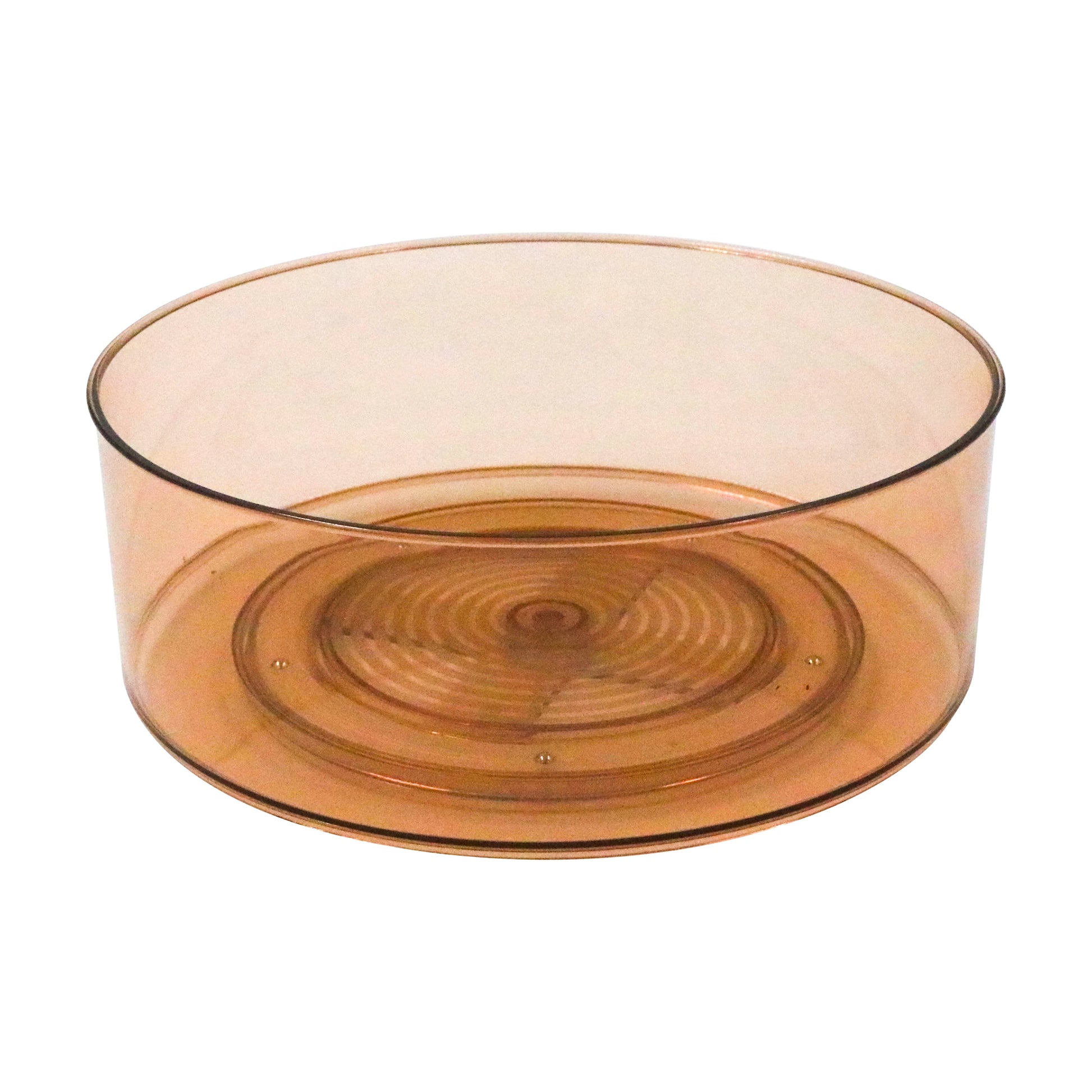 ROTATABLE ROUND PLASTIC STORAGE ORGANIZER