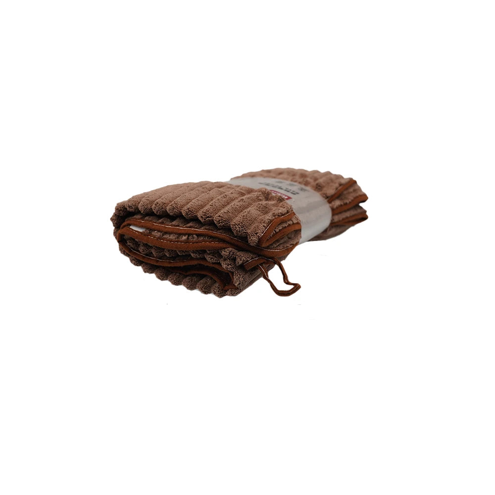 Bilov Soft Ribbed Stripe Bath Towel