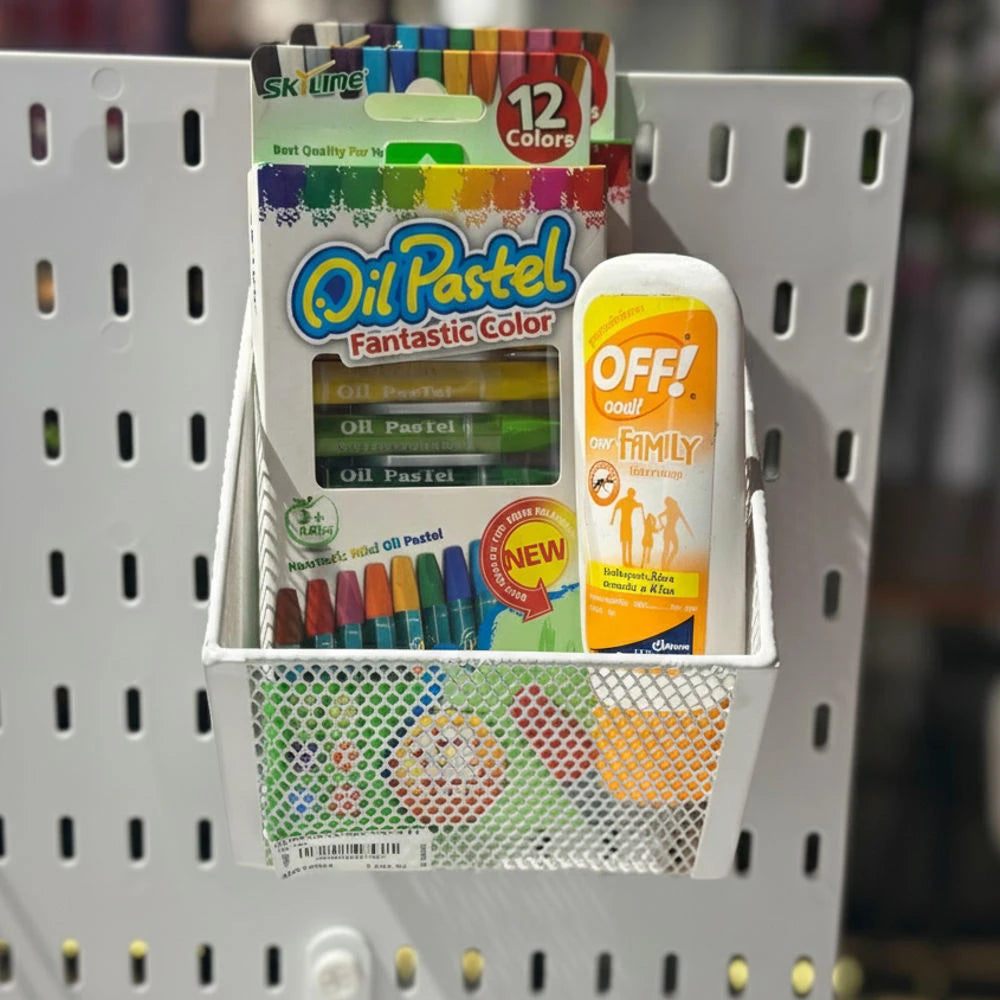 Pegboard Wire Mesh Basket