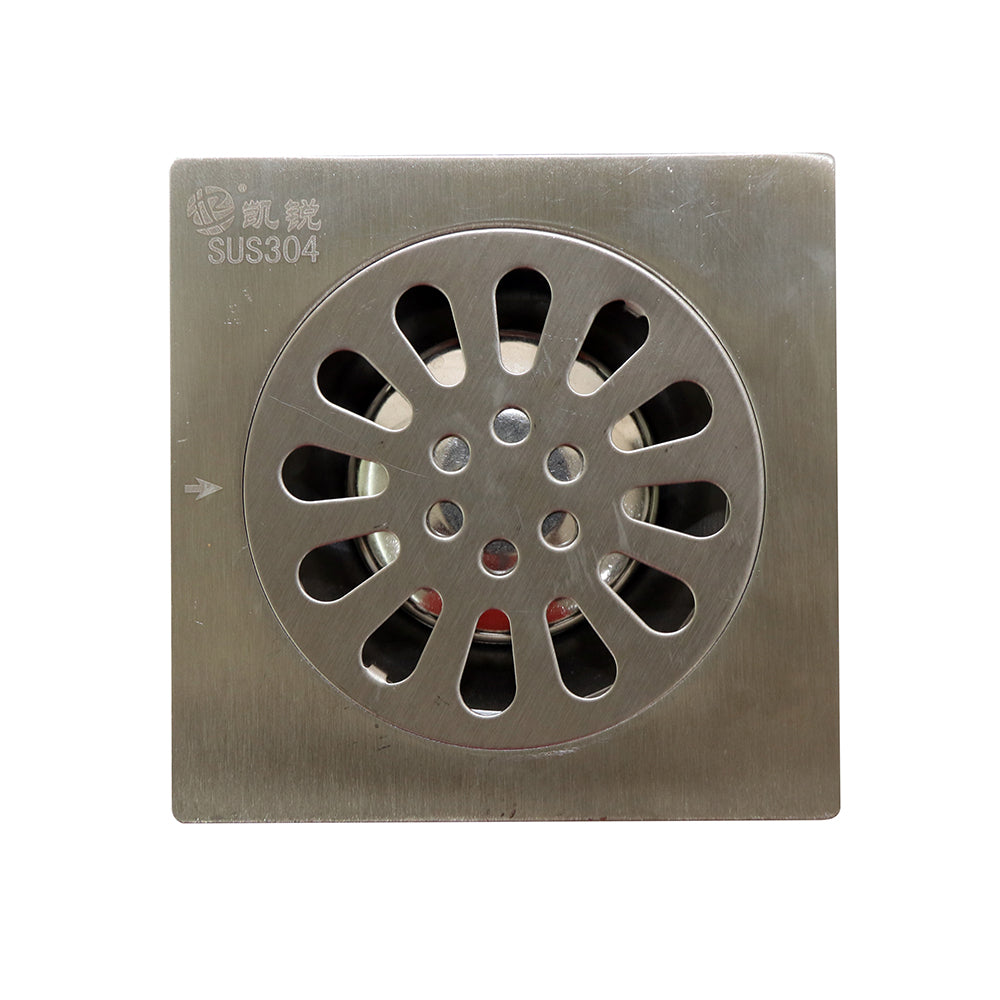 SQUARE STAINLESS STEEL DRAINAGE GULLY