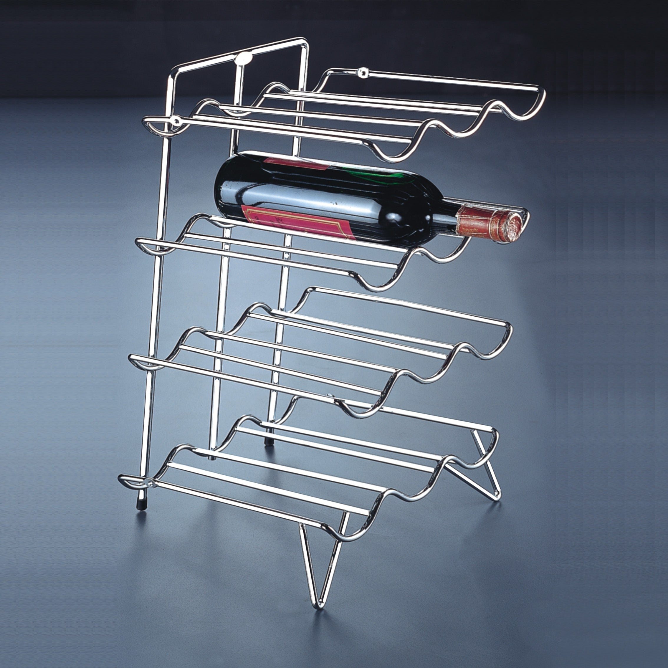 FOUR LAYER WINE BOTTLE RACK