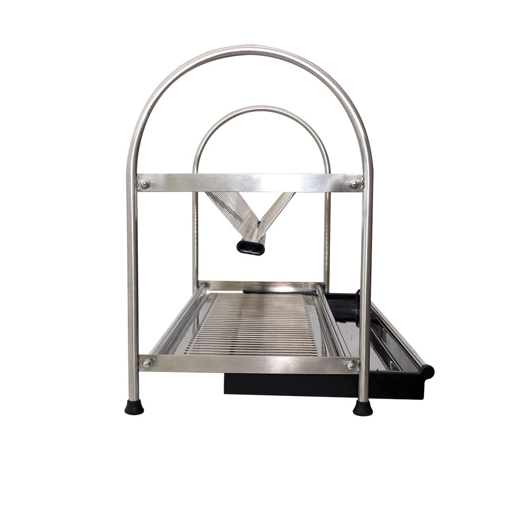 STAINLESS STEEL 2 LAYER PLATE AND DISH HOLDER