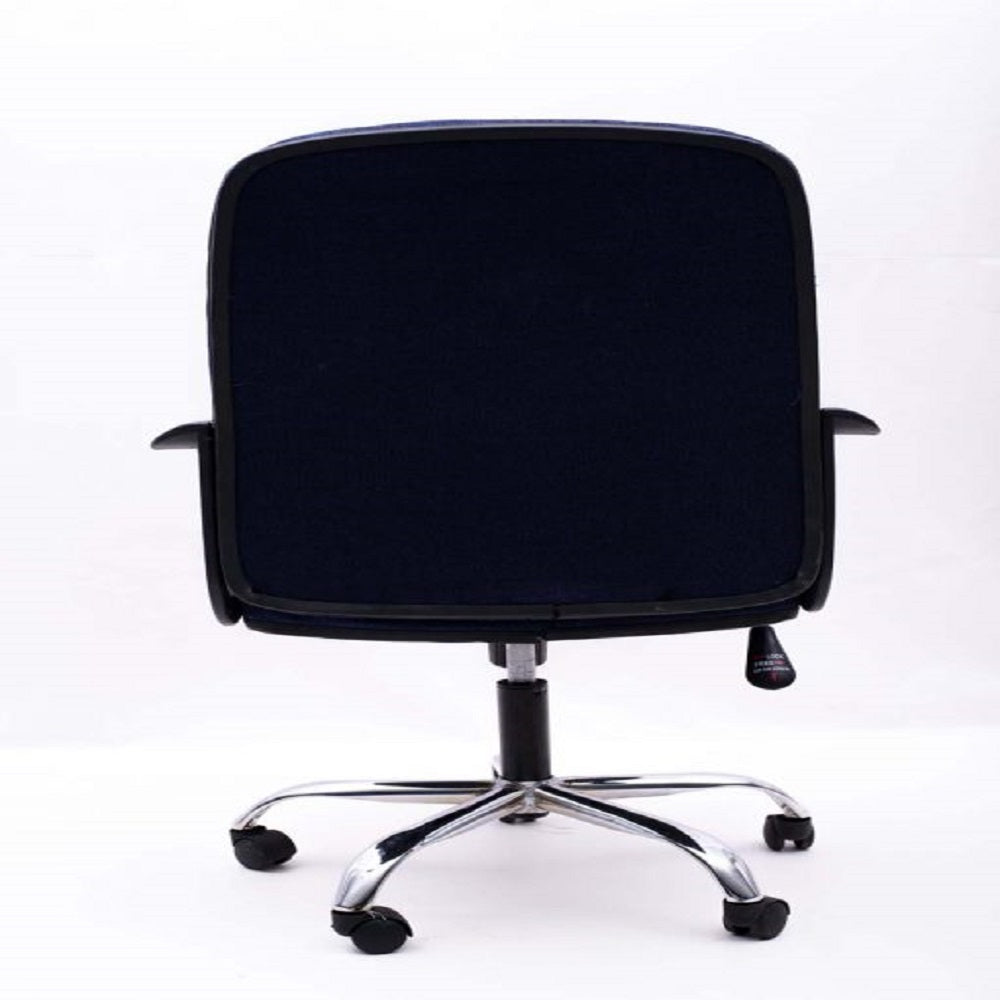 CHROME PLATE BASE OFFICE CHAIR
