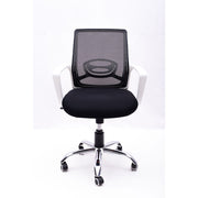 ERGONOMIC WHITE AIRGRID MESH OFFICE CHAIR - PERSONAL COMPUTER CHAIR