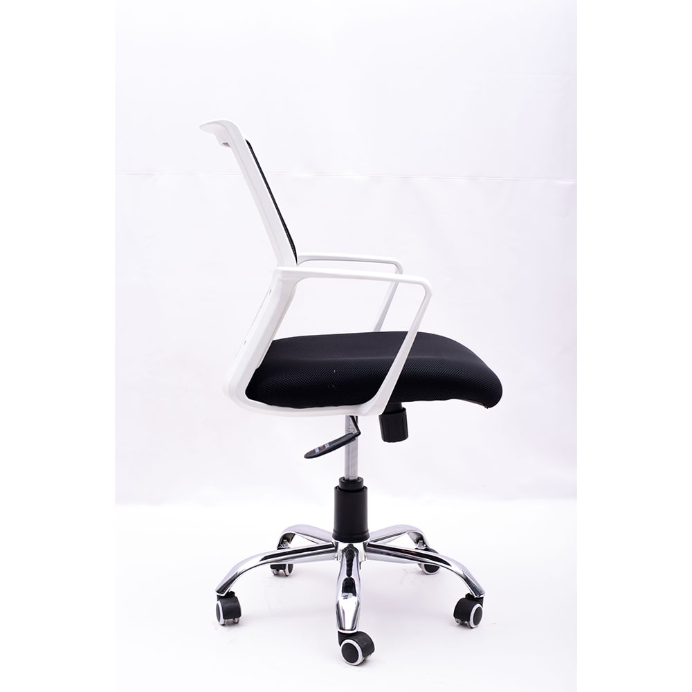 ERGONOMIC WHITE AIRGRID MESH OFFICE CHAIR - PERSONAL COMPUTER CHAIR