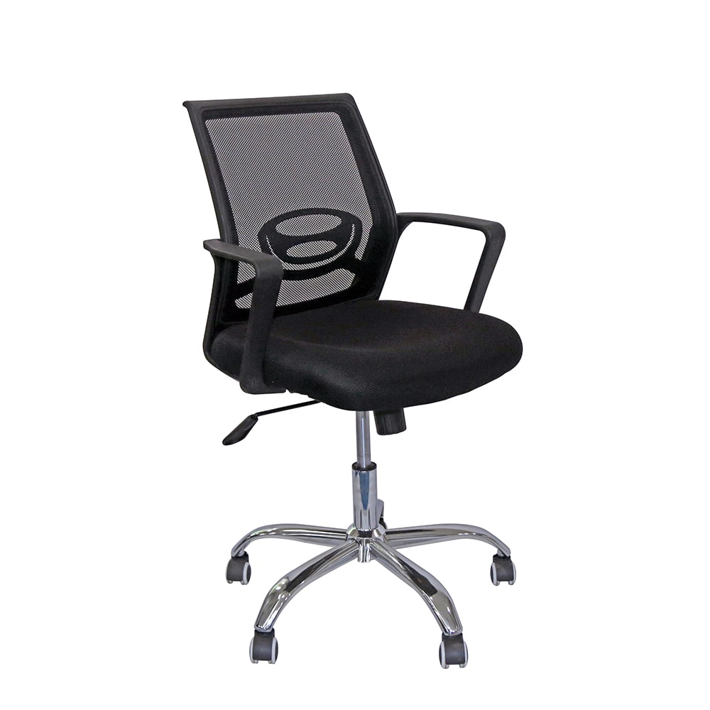 ERGONOMIC BLACK AIRGRID MESH OFFICE CHAIR - PERSONAL COMPUTER CHAIR