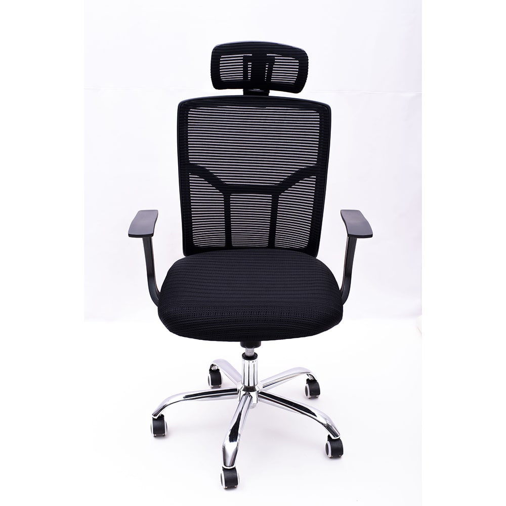 ERGONOMIC MESH OFFICE CHAIR WITH HEAD REST